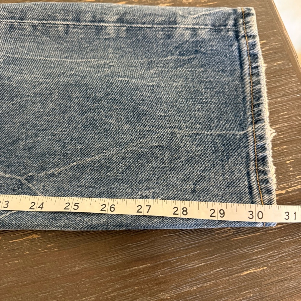 Abercrombie & Fitch Women’s 90’s Straight Leg Jeans Ultra High Rise Size 6/28 - Picture 8 of 10
